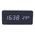 Nox - Digital LED Alarm Clock made of Plastic