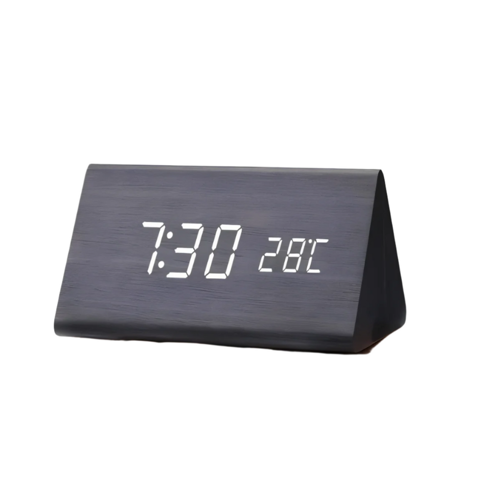 Nox - Digital LED Alarm Clock made of Plastic