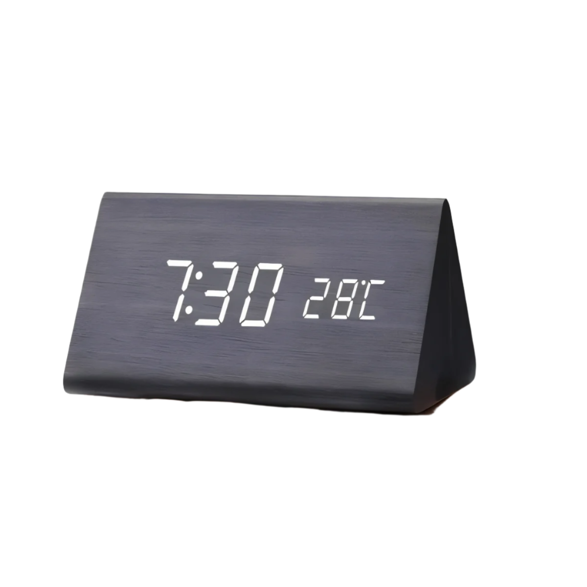 Nox - Digital LED Alarm Clock made of Plastic