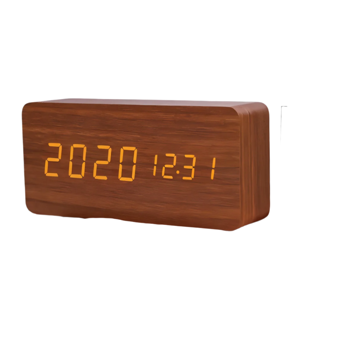 Nox - Digital LED Alarm Clock made of Plastic