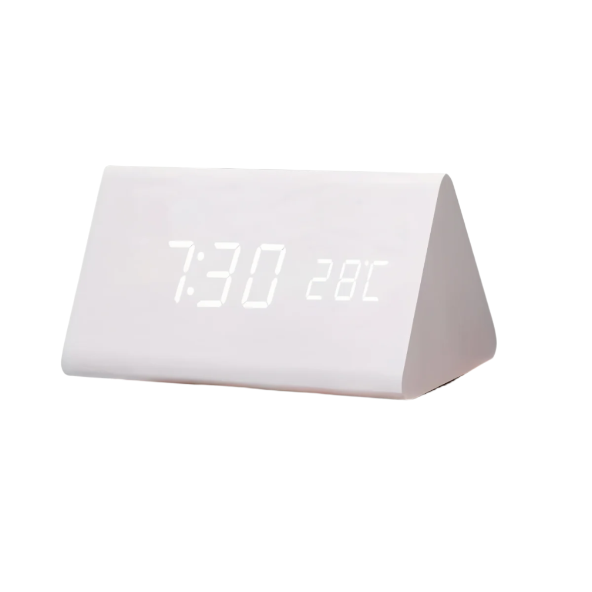 Nox - Digital LED Alarm Clock made of Plastic