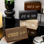 Nox - Digital LED Alarm Clock made of Plastic
