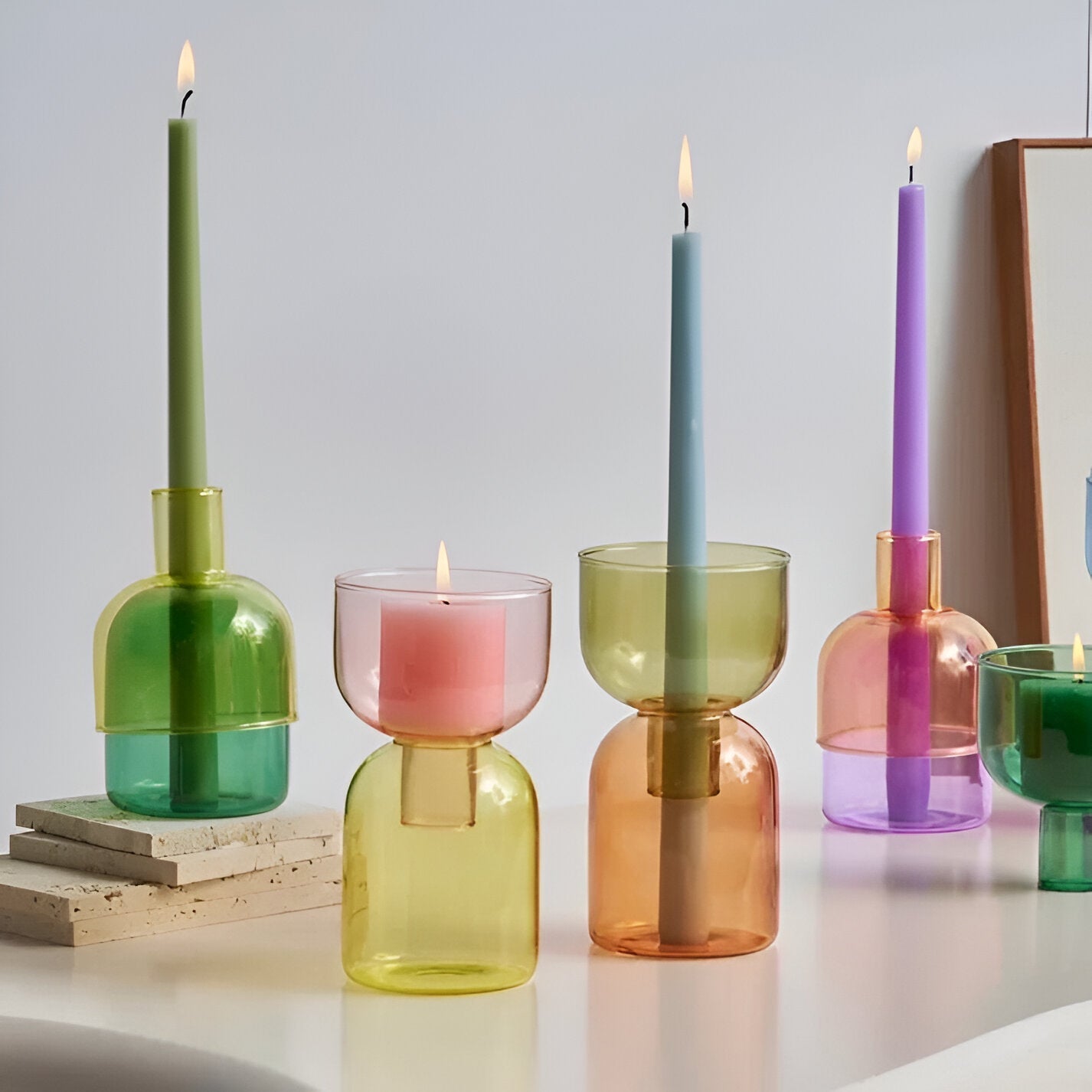 Aralune - Modern Multipurpose Candle Holder in Cylinder Shape