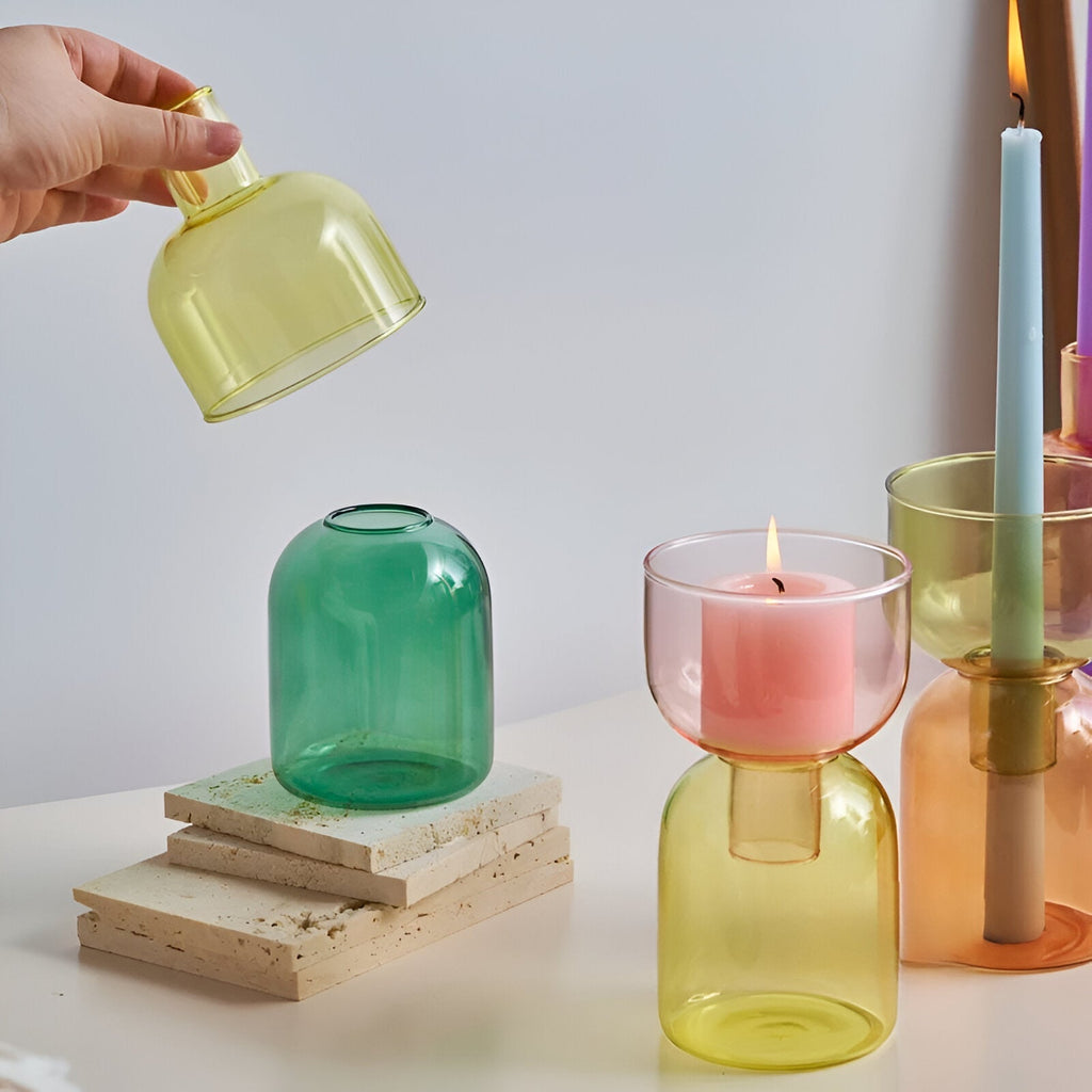 Aralune - Modern Multipurpose Candle Holder in Cylinder Shape