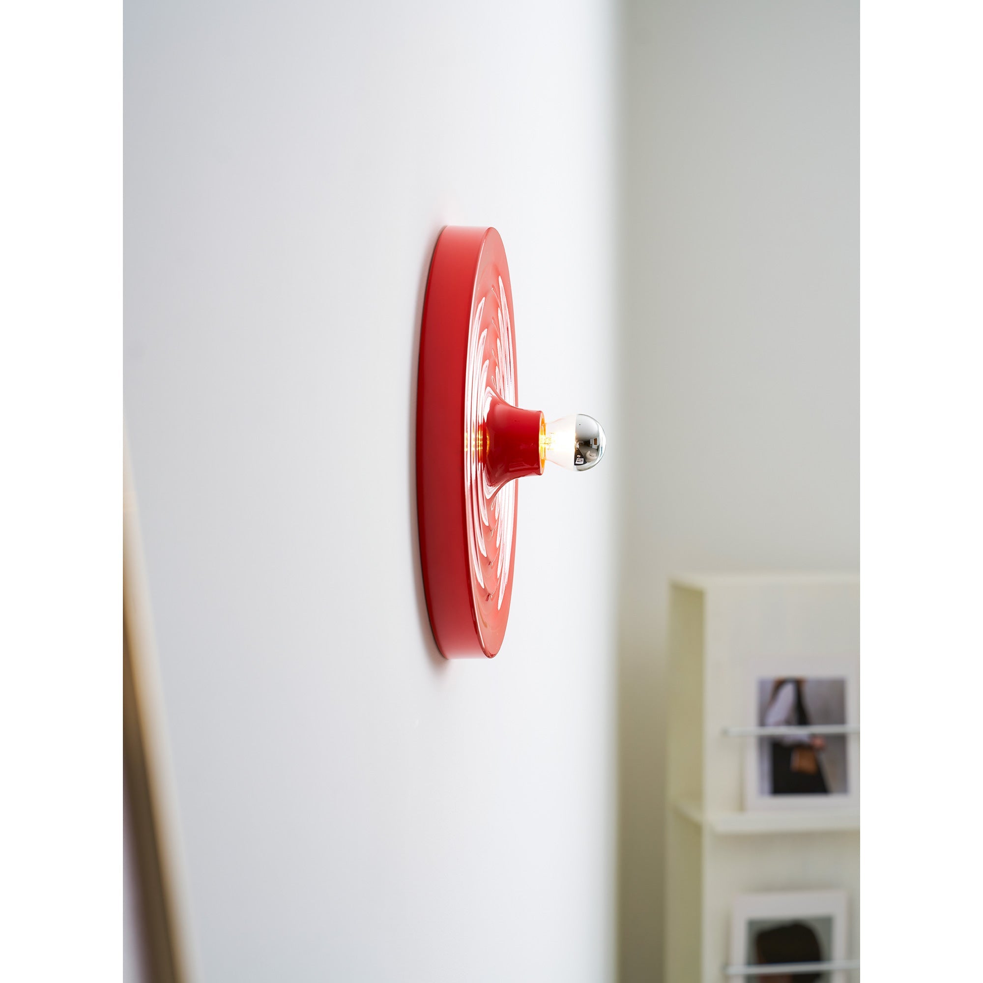 Honsel Round Disc Wall and Ceiling Light