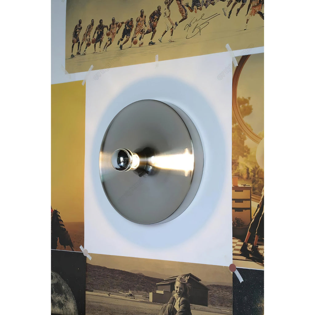 Honsel Round Disc Wall and Ceiling Light