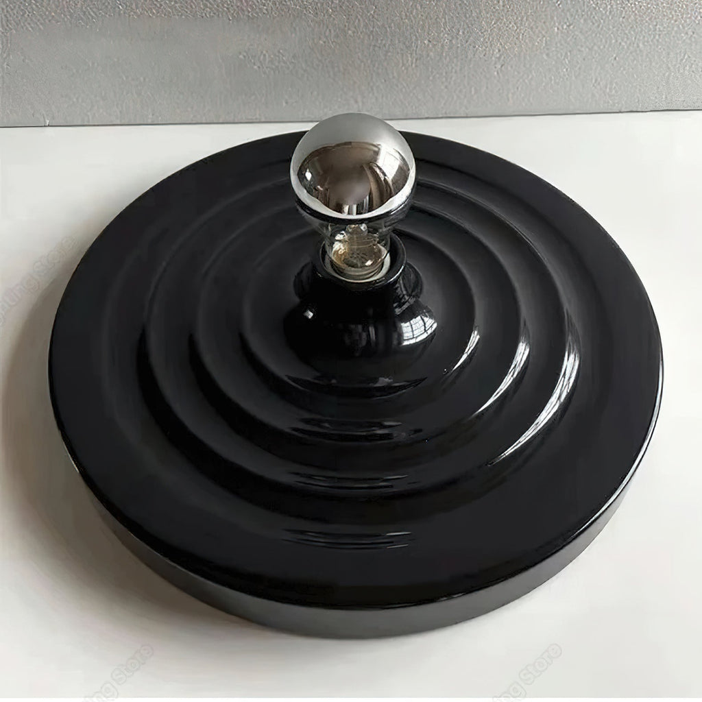 Honsel Round Disc Wall and Ceiling Light