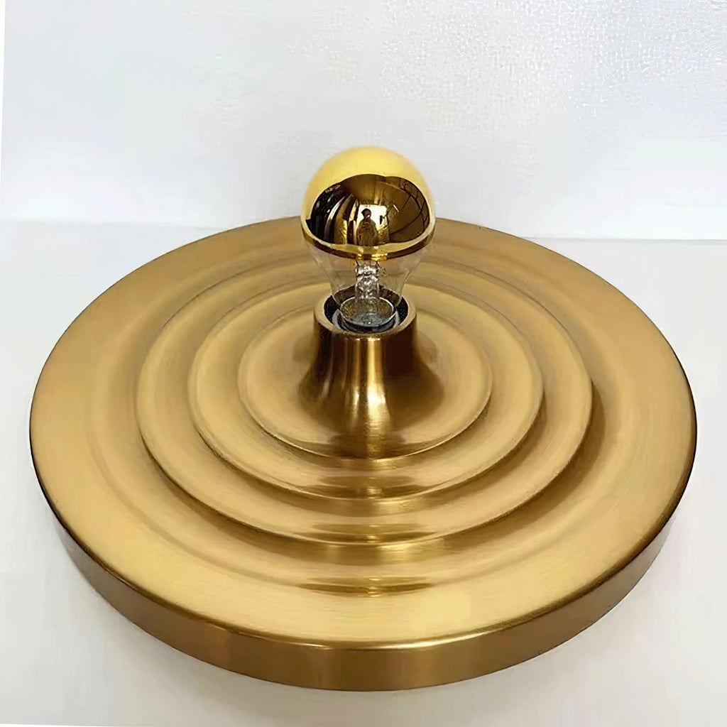 Honsel Round Disc Wall and Ceiling Light