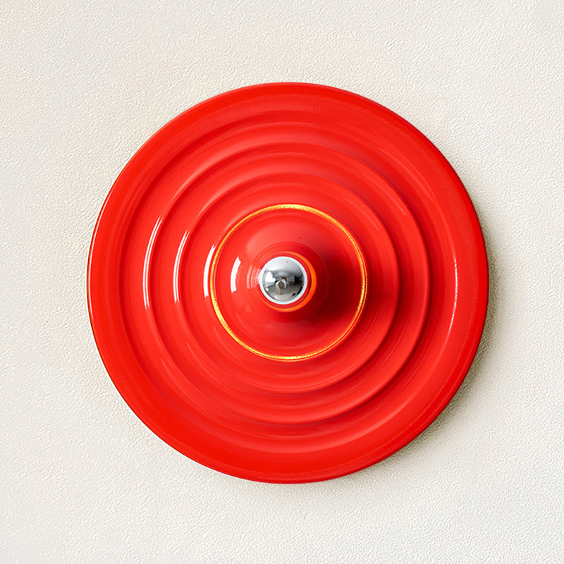 Honsel Round Disc Wall and Ceiling Light