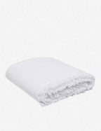 Alaia Bed Cover | Organic Cotton, Fringed Ends