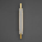 Brass Column Cylinder LED Wall Light
