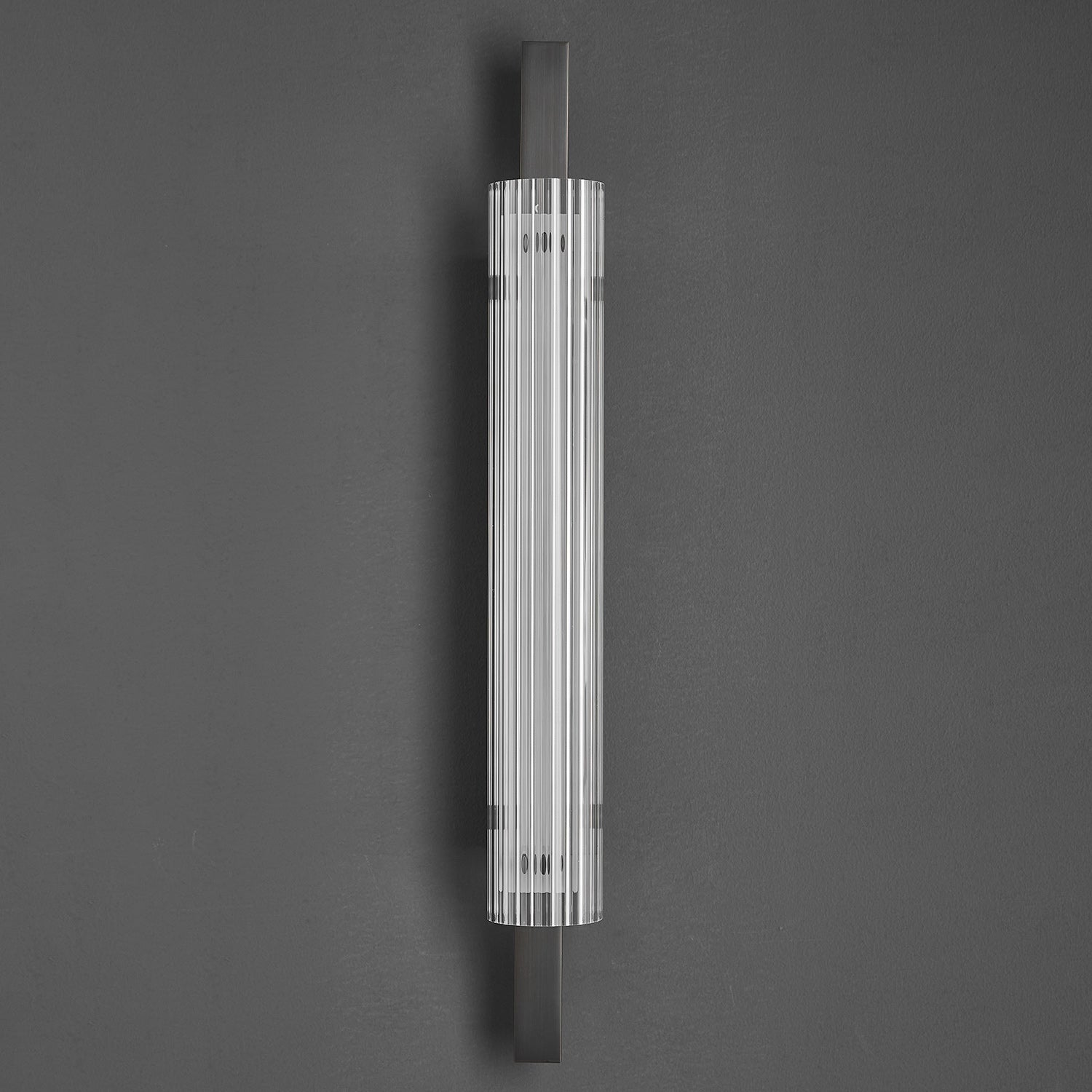 Brass Column Cylinder LED Wall Light