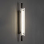 Brass Column Cylinder LED Wall Light