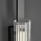 Brass Column Cylinder LED Wall Light