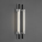 Brass Column Cylinder LED Wall Light