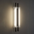 Brass Column Cylinder LED Wall Light