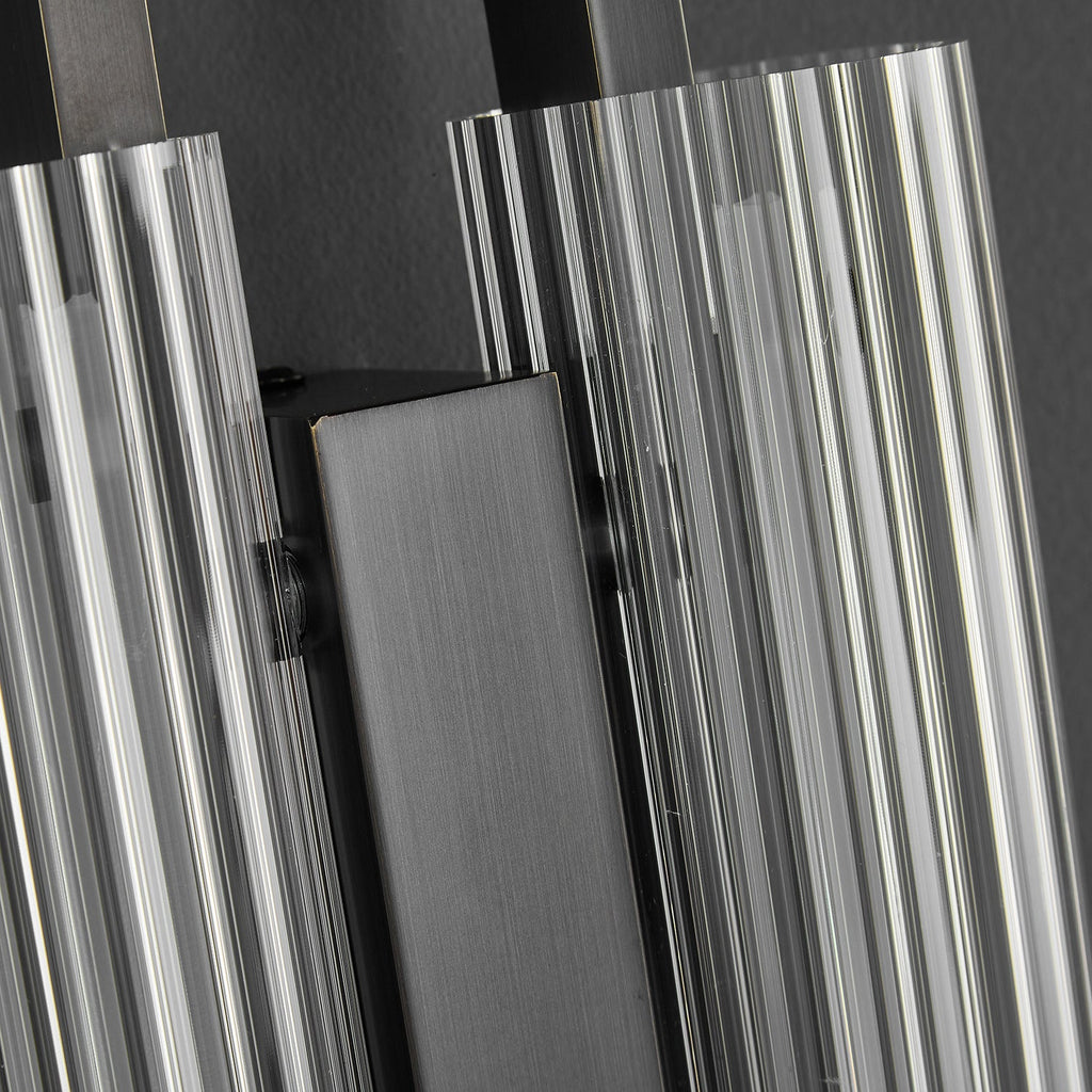 Brass Column Cylinder LED Wall Light