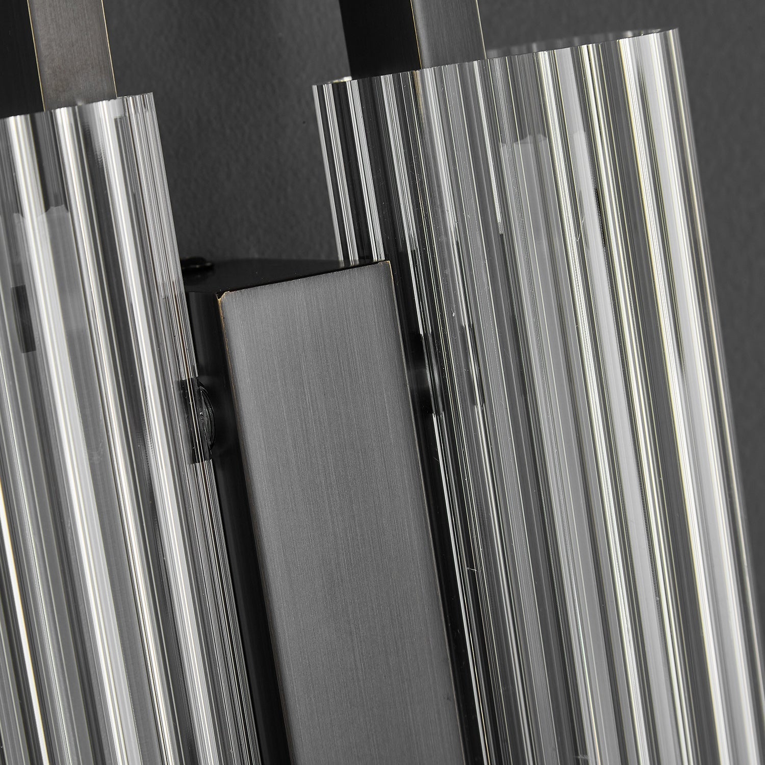 Brass Column Cylinder LED Wall Light