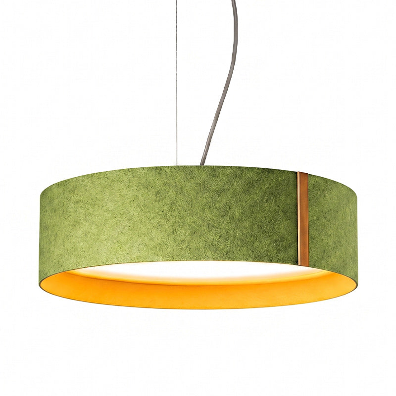 Hush Acoustic Felt Drum Pendant Lamp