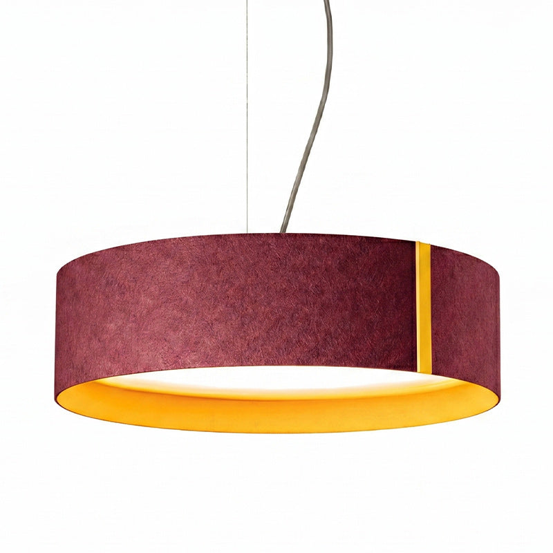 Hush Acoustic Felt Drum Pendant Lamp