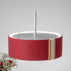 Hush Acoustic Felt Drum Pendant Lamp