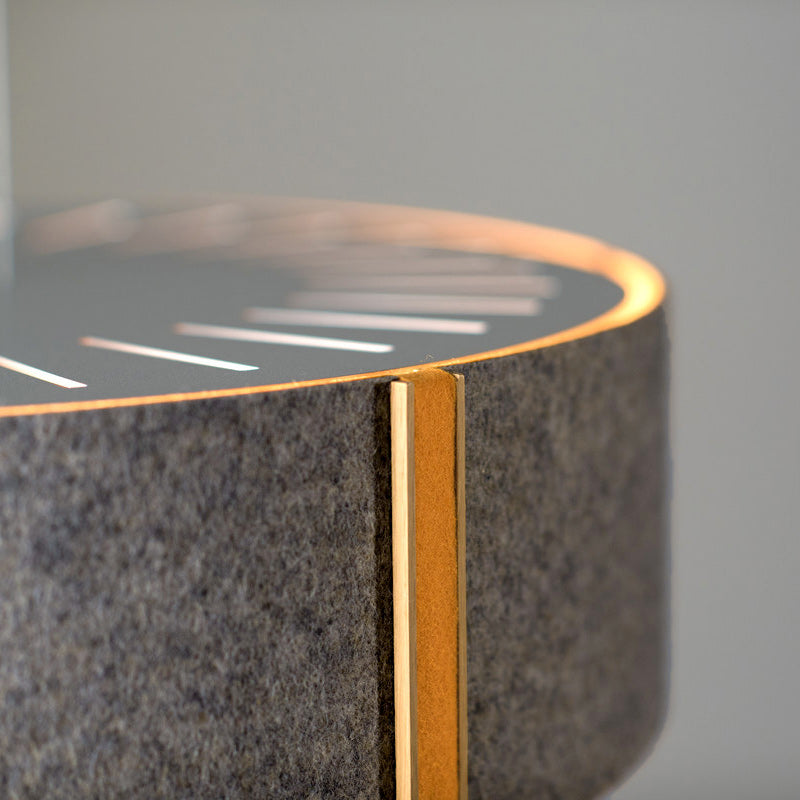Hush Acoustic Felt Drum Pendant Lamp