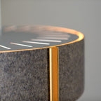 Hush Acoustic Felt Drum Pendant Lamp