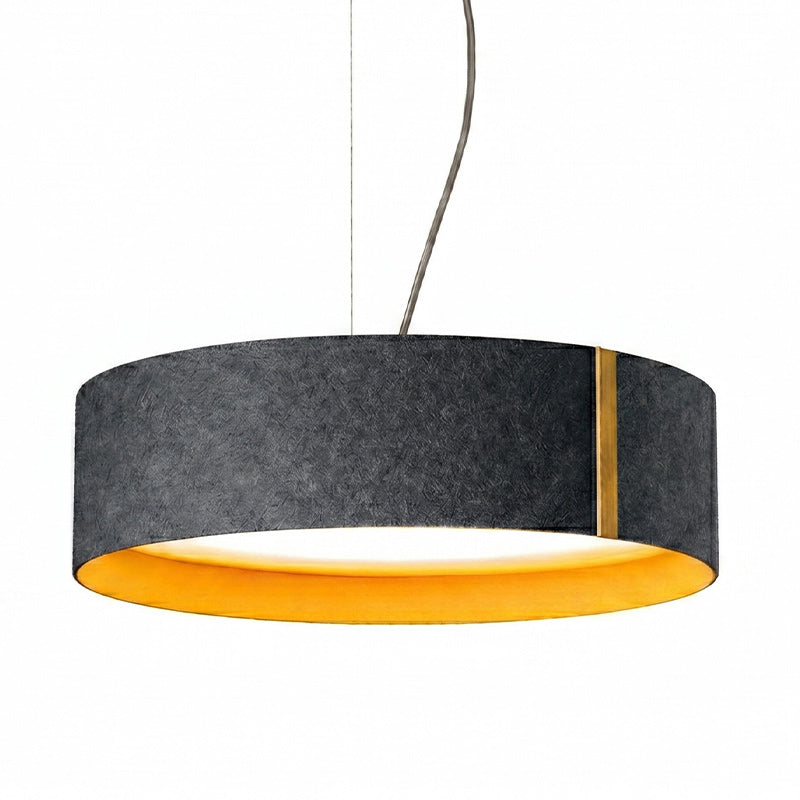 Hush Acoustic Felt Drum Pendant Lamp