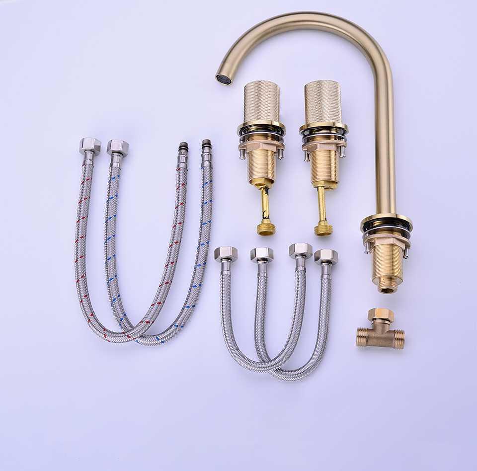 HydraPure: Wall-Mounted Faucet Stainless Steel Chrome – Modern Design for Stylish Bathrooms