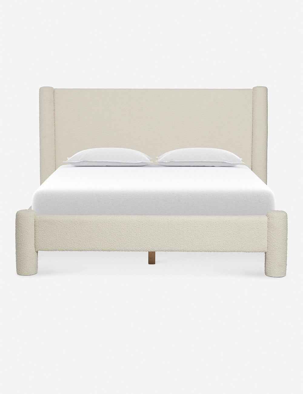 Bello Bed | Oversized Headboard, Fully-Upholstered Frame