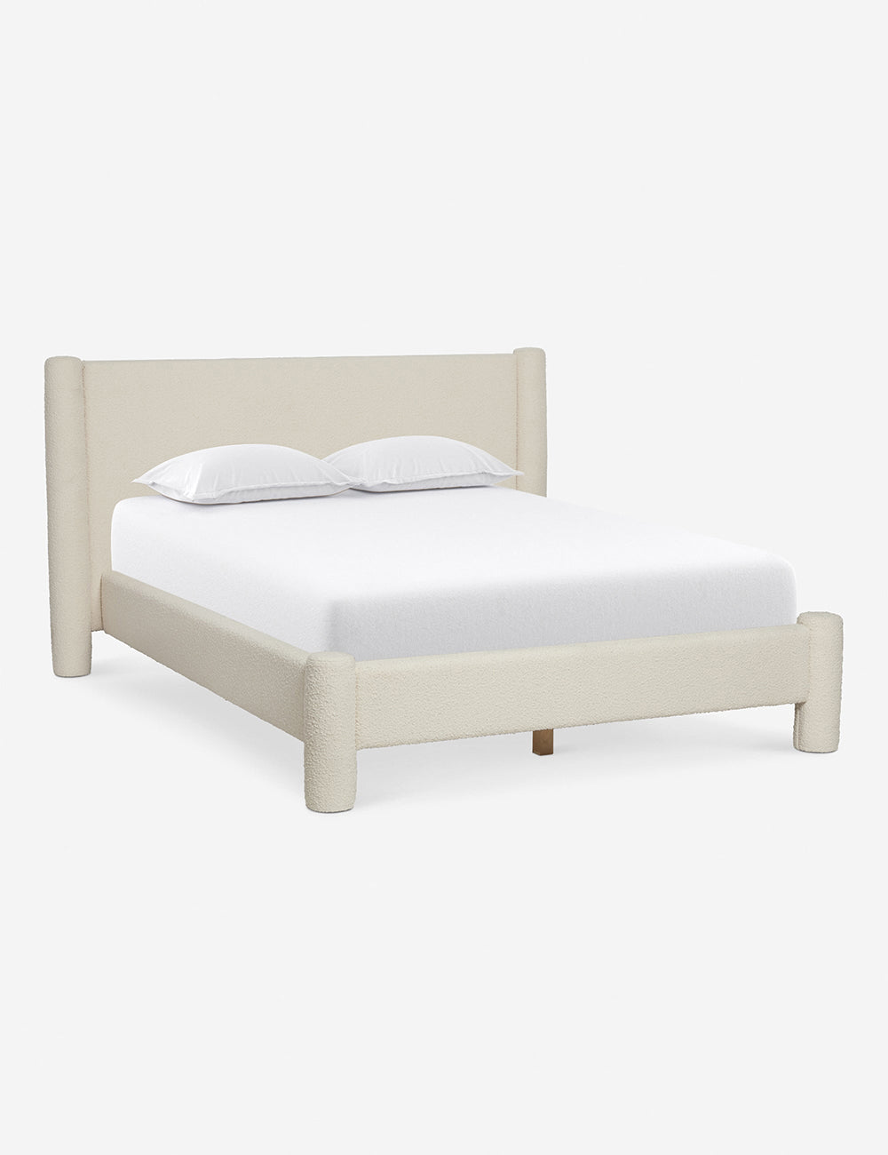 Bello Bed | Oversized Headboard, Fully-Upholstered Frame