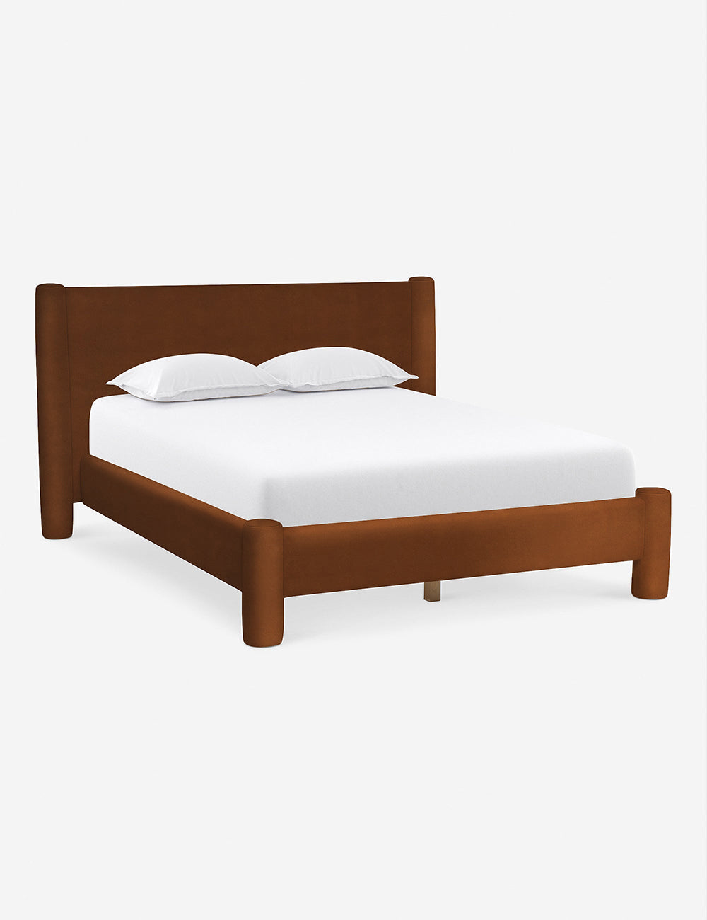 Bello Bed | Oversized Headboard, Fully-Upholstered Frame