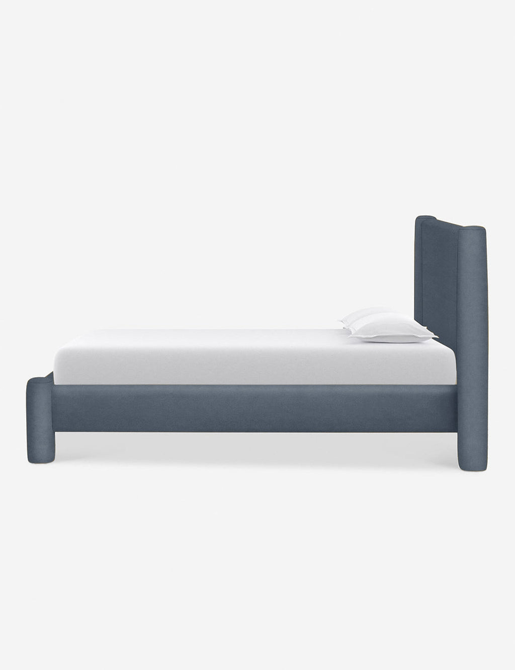 Bello Bed | Oversized Headboard, Fully-Upholstered Frame