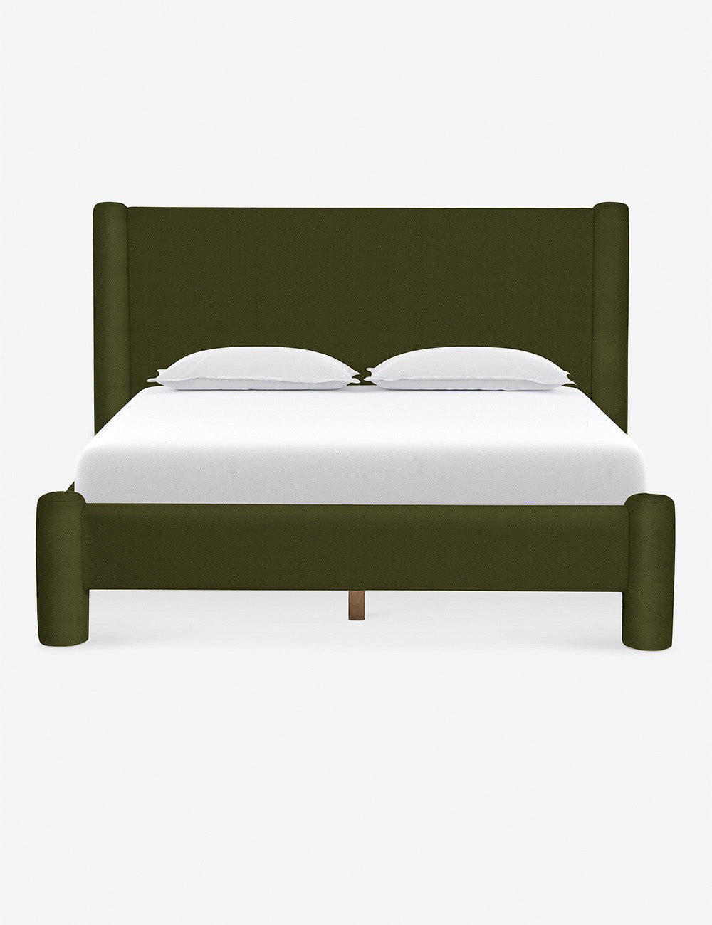 Bello Bed | Oversized Headboard, Fully-Upholstered Frame