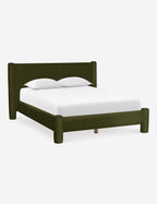 Bello Bed | Oversized Headboard, Fully-Upholstered Frame