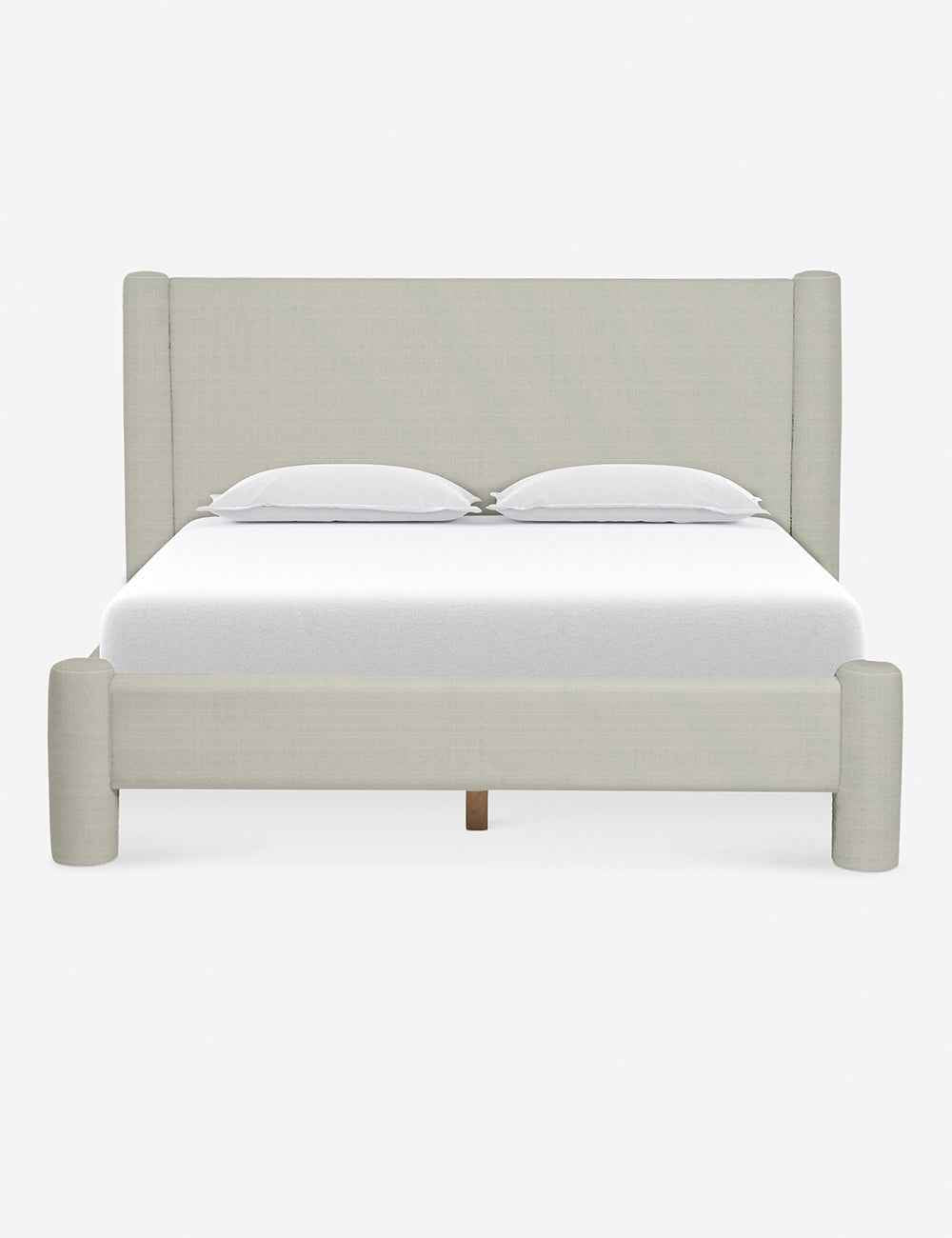 Bello Bed | Oversized Headboard, Fully-Upholstered Frame