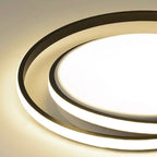 Bello LED Circle Ceiling Light | Modern Gold Flush Mount, Energy-Efficient