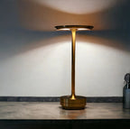 Lumo LED Tafellamp | Draadloos, Touch-Dimbaar Aluminium Design
