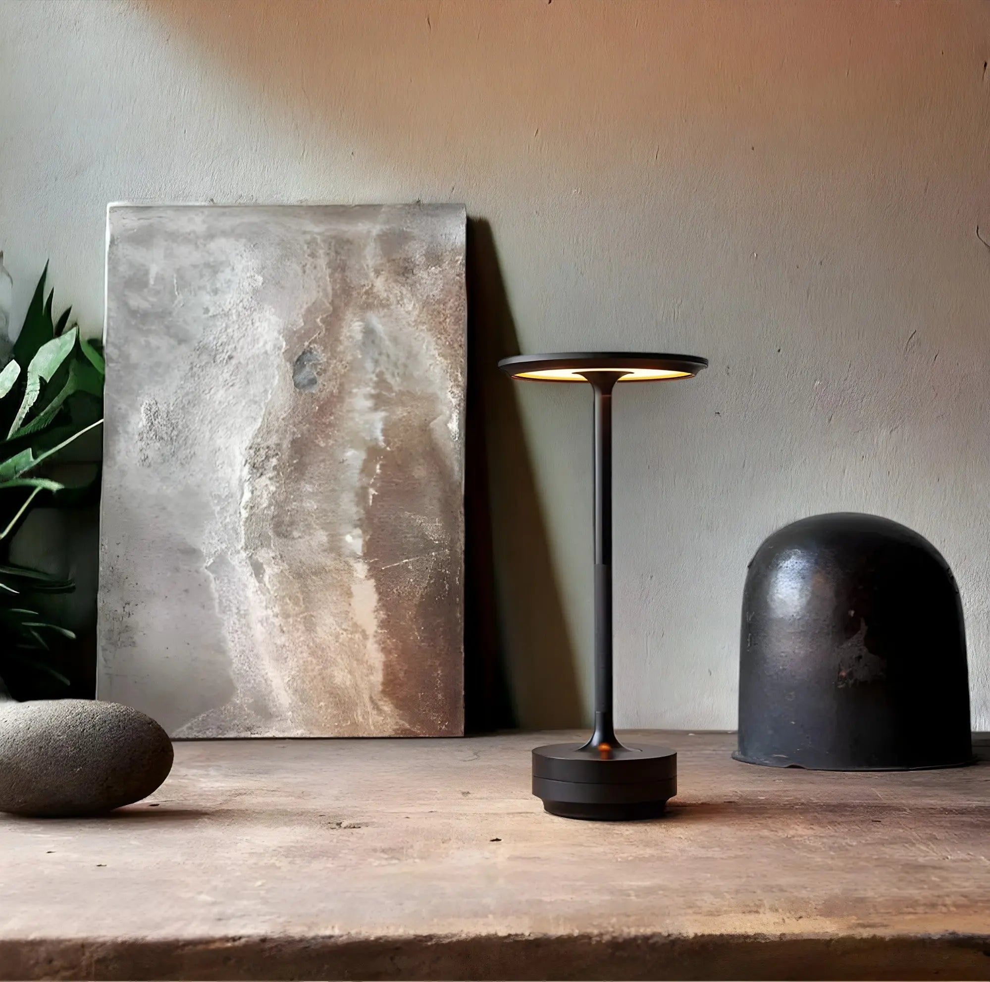 Lumo LED Tafellamp | Draadloos, Touch-Dimbaar Aluminium Design