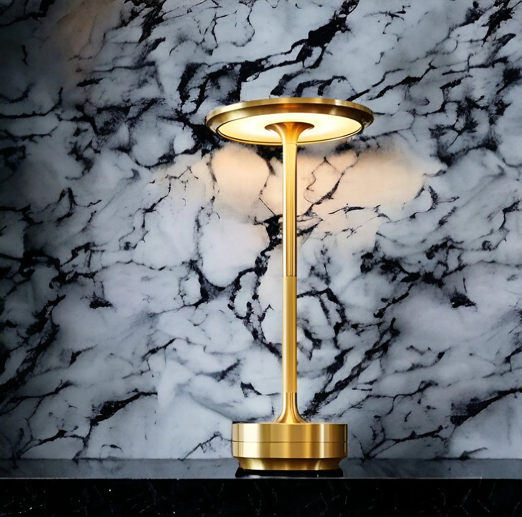 Lumo LED Tafellamp | Draadloos, Touch-Dimbaar Aluminium Design
