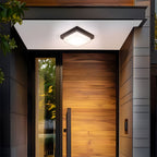 Bela Outdoor LED Ceiling Light | IP68 Waterproof, Modern Black Finish