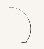 Luna Floor Lamp | Matte Black, Dimmable LED 2700K Light