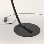 Luna Floor Lamp | Matte Black, Dimmable LED 2700K Light