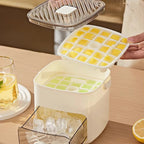 Ice Cube Tray Container, Press Release Design, Storage Drawer, Carry Handle