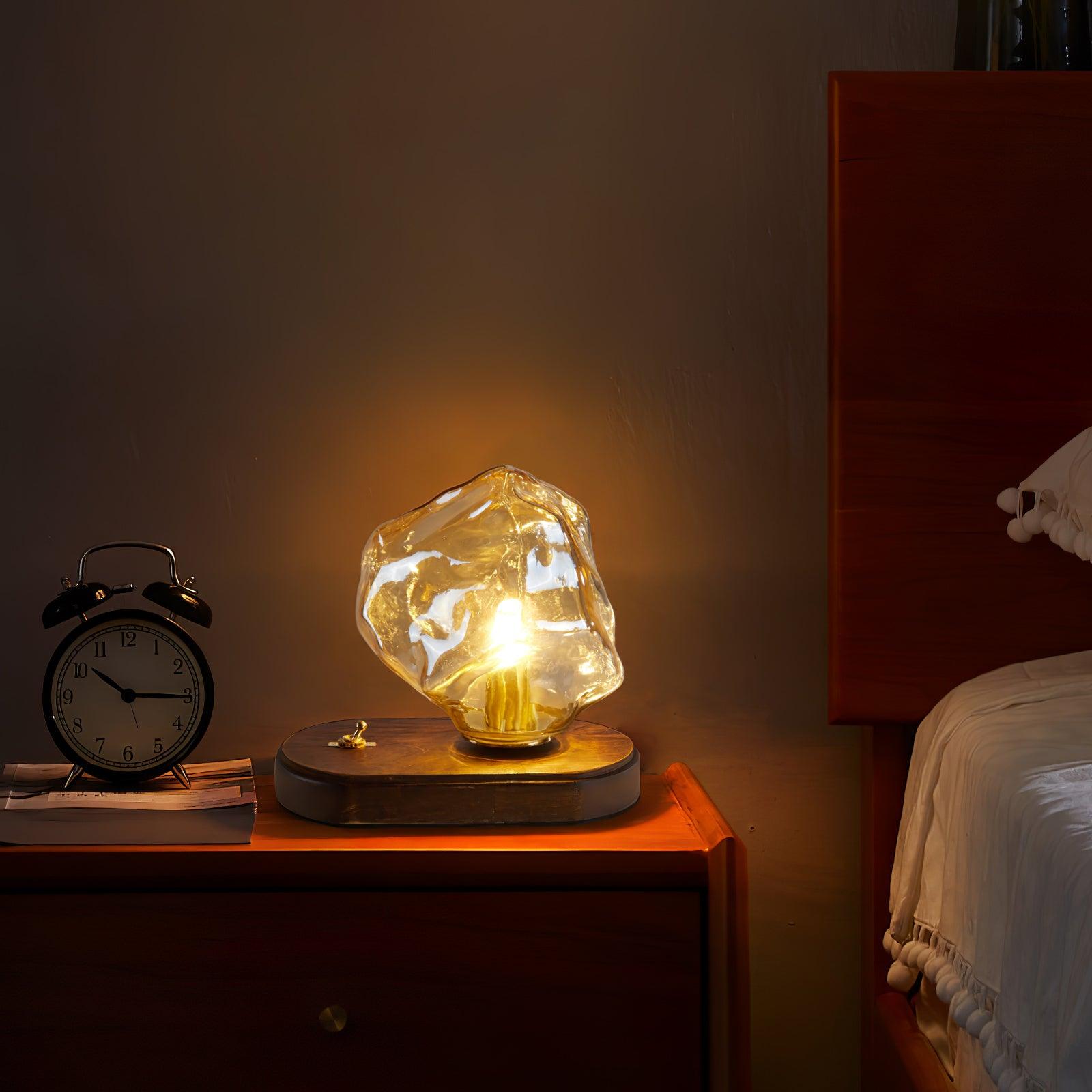Lucerra – Table Lamp Frosted Glass With Motion Sensor