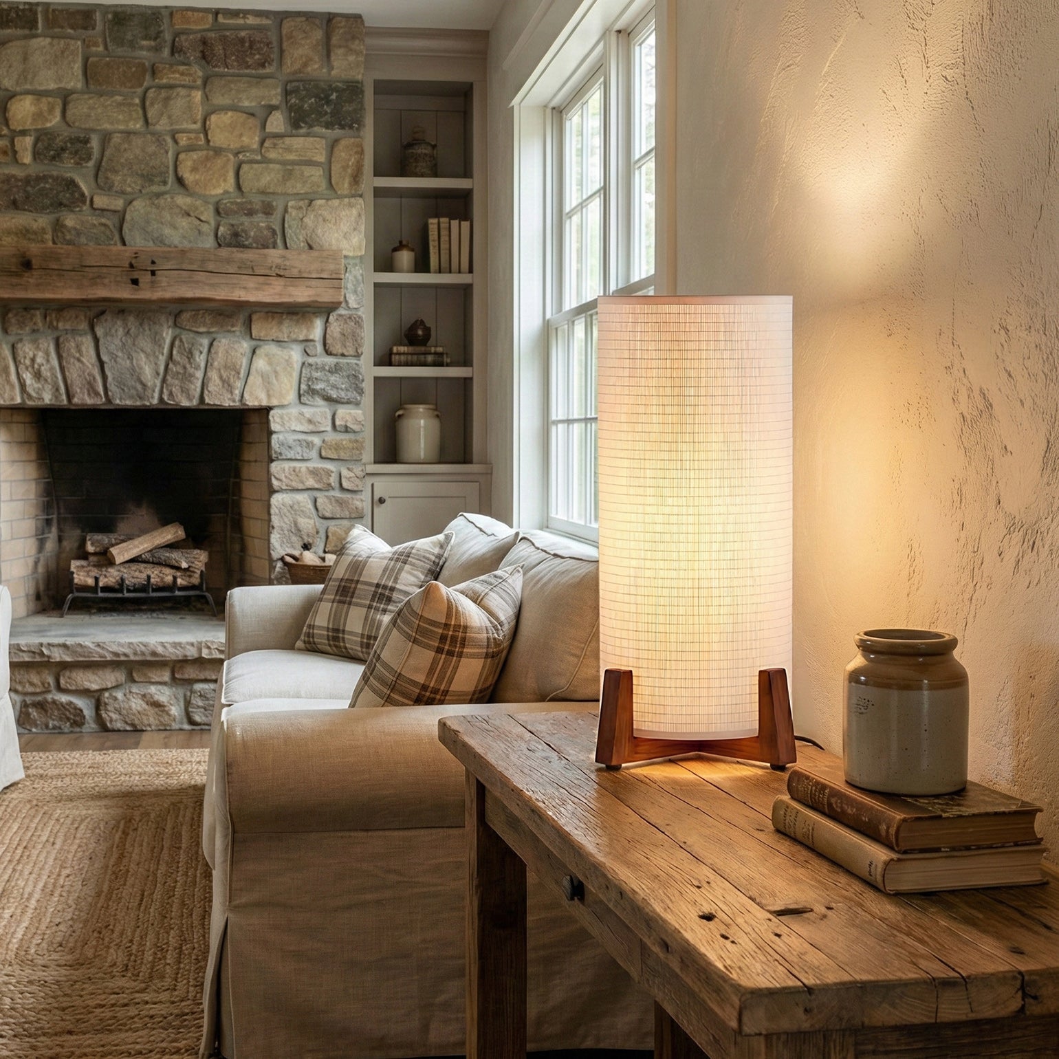 Iliana Fabric Shade Table Lamp