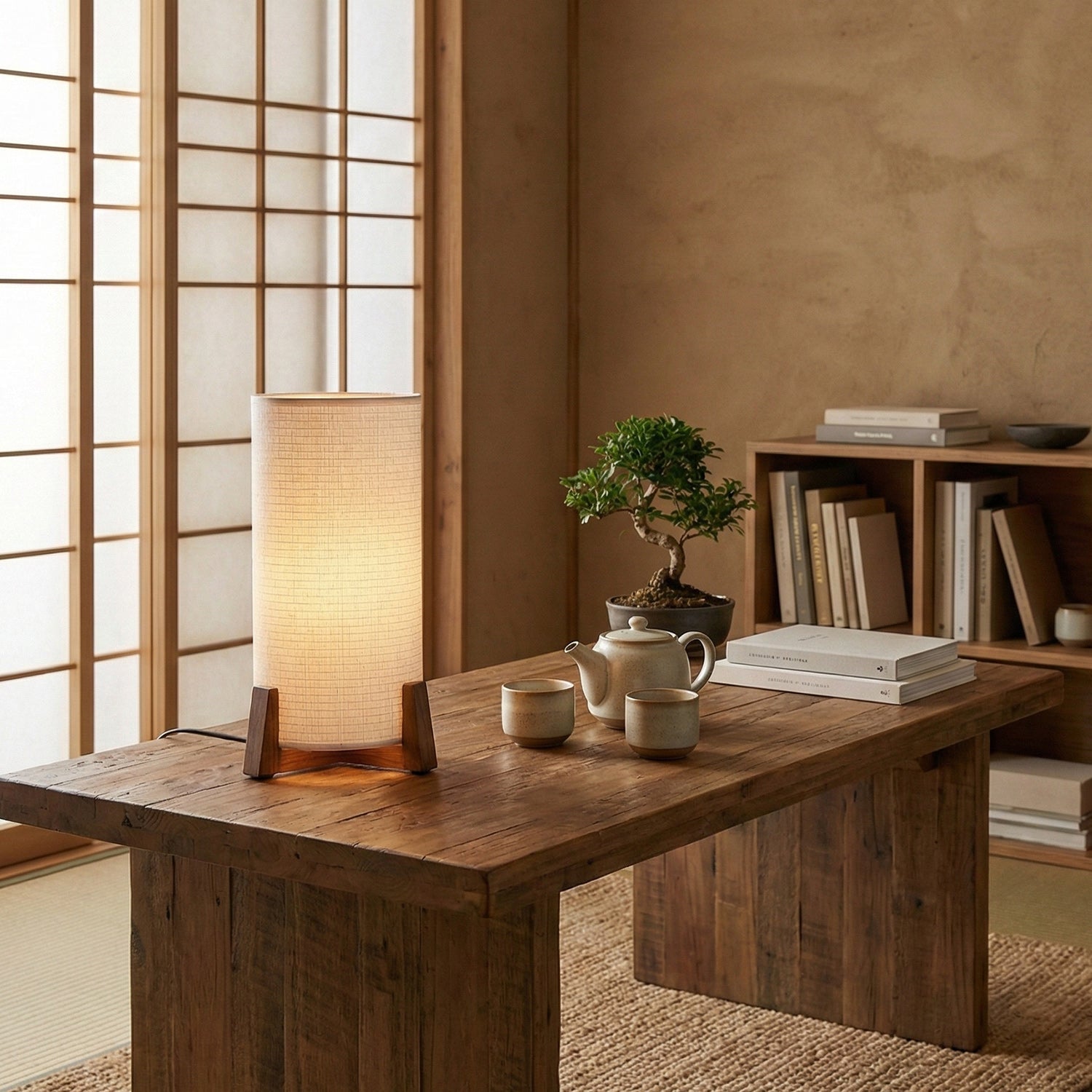 Iliana Fabric Shade Table Lamp