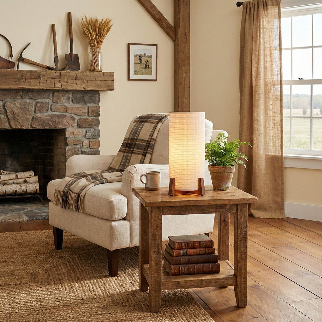 Iliana Fabric Shade Table Lamp