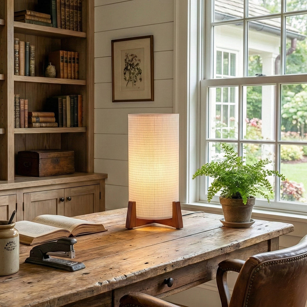 Iliana Fabric Shade Table Lamp