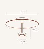 Ivy LED Ceiling Light | Dimmable, Retro Design